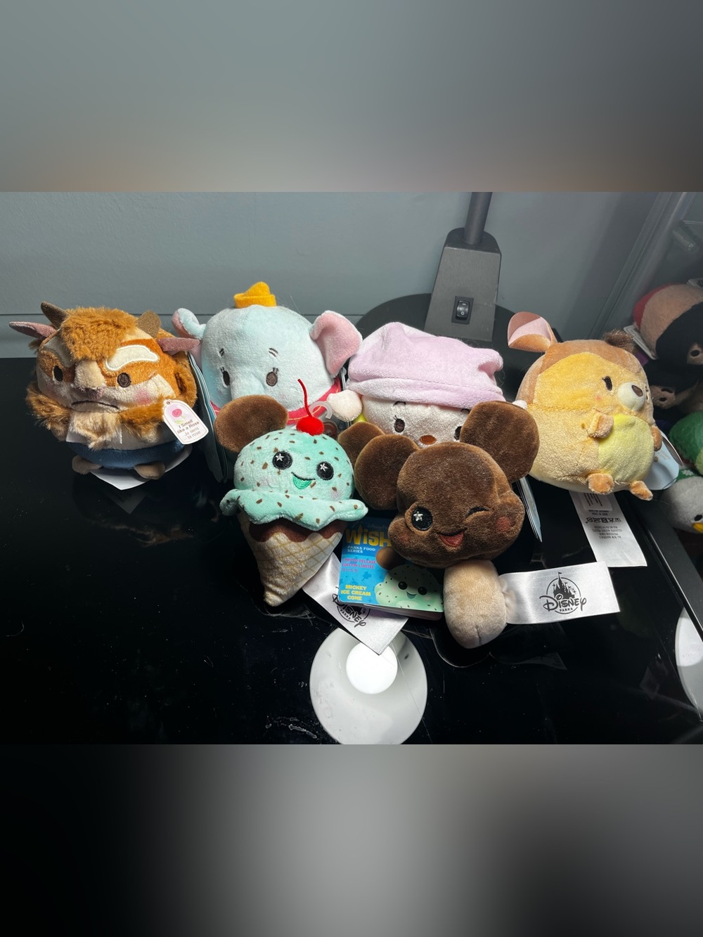 Disney Parks Wishables and Ufufy Plush Lot